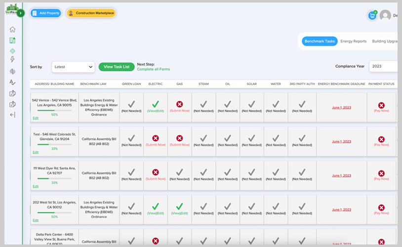 Energy Compliance Portfolio