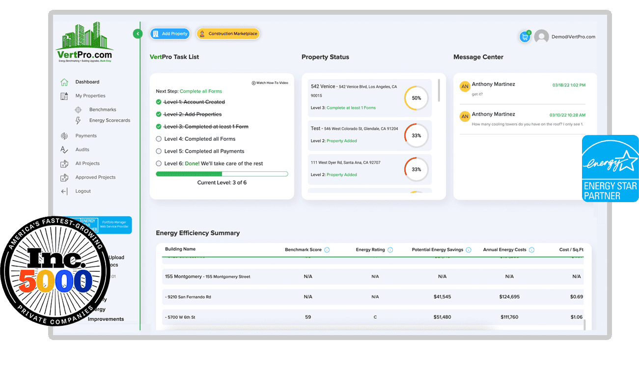 Energy Compliance Portfolio